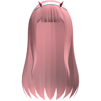 Zero Two Anime Pink/Horns