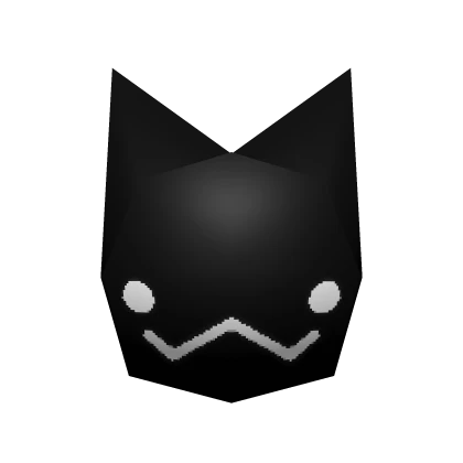 Low Poly Black Cat