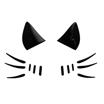 Cute Cat Filter [Black]