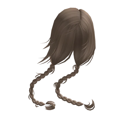 Shoujo Swept away braids in Milk Tea brown