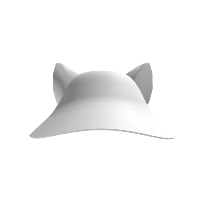 Withe Cat Hat 🐾