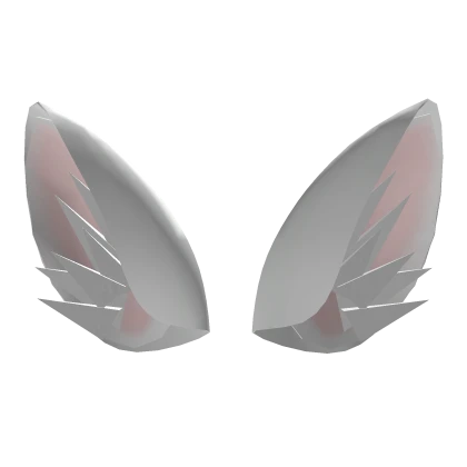 Cute Cat Ear 🐾(no piercing) White