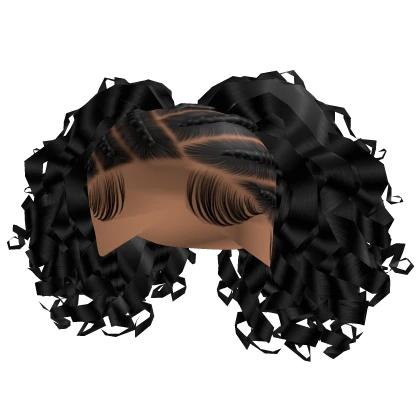 Braids With Curls [Black]