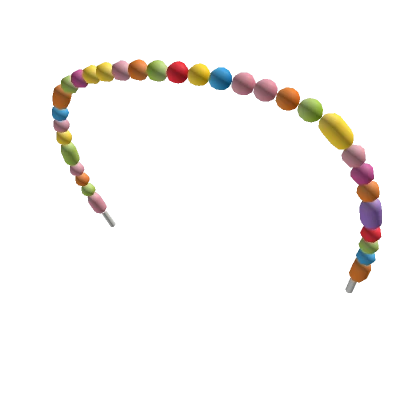 😊Y2K Rainbow Bead Headband 😊