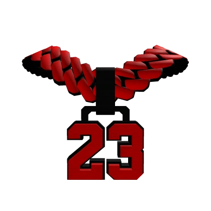 NBA 2.0 Red Chain 23 Michael Jordan Black Vamp