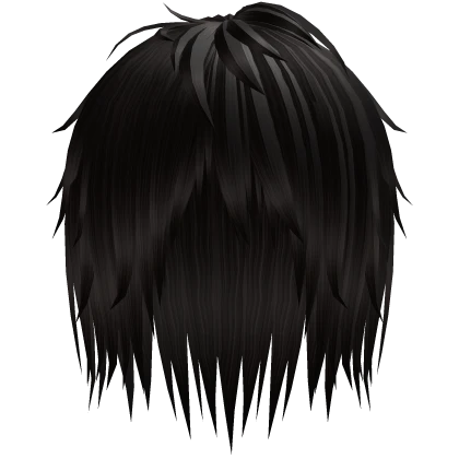 Brown Messy Vkei Horror Punk Hairstyle