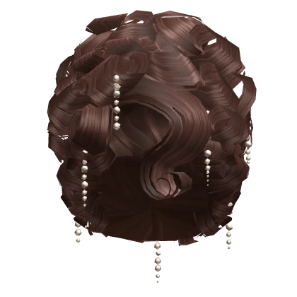 Victoria's Victorian Pearl Updo (brown)