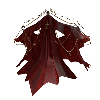 Red Ornate Royal Dress