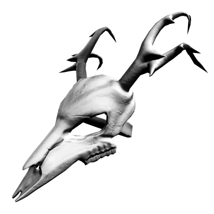 White Wendigo Skull Mask