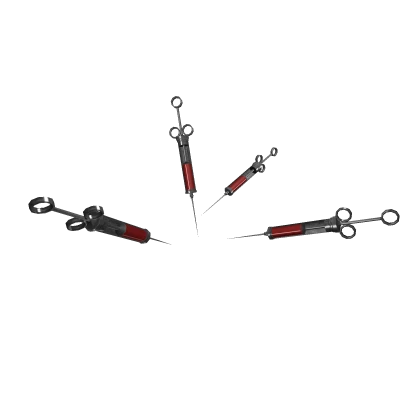 Horror Nurse Syringe Left Shoulder