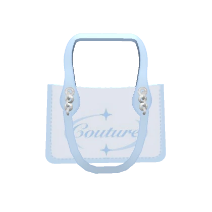 Blue Couture Bag