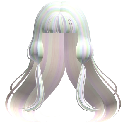 ♡ FREE Pastel Rainbow Chobits Hair