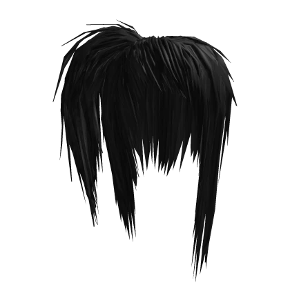 Scene Emo Side Ponytail (Black)