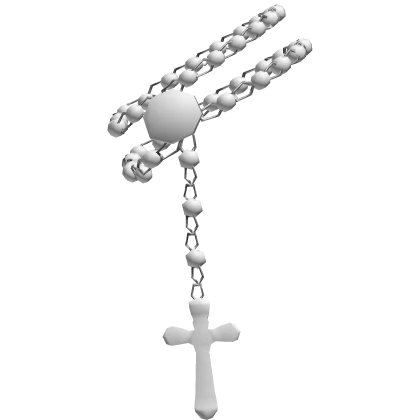 Left White Rosary 3.0