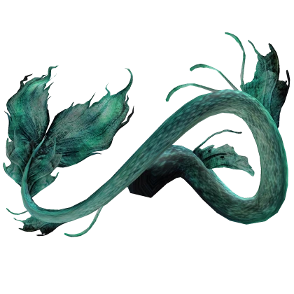 Green Deep Sea Siren Tail