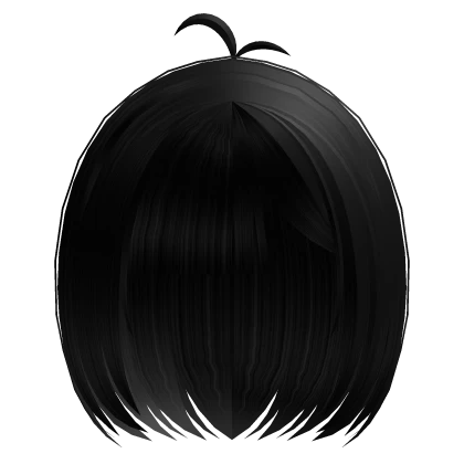 ♡ Cute Short Bob Black