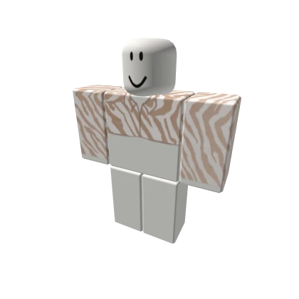 White brown stripe cute crop top girl y2k preppy