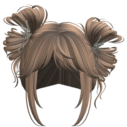 Hair Bun in Chestnut Brown