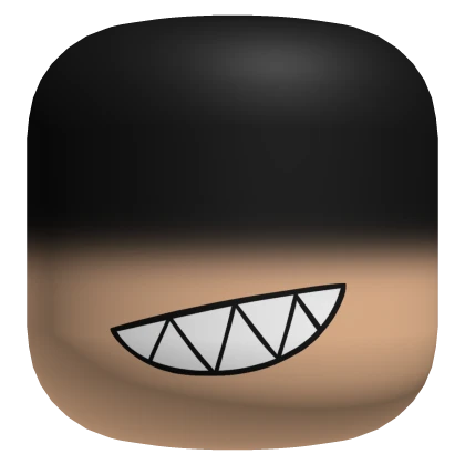 Sharp Teeth Face - Light