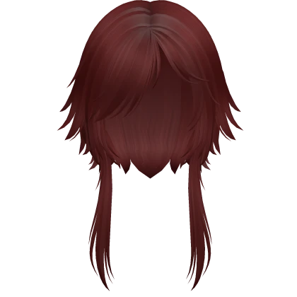 visual kei jellyfish hair (dark red)