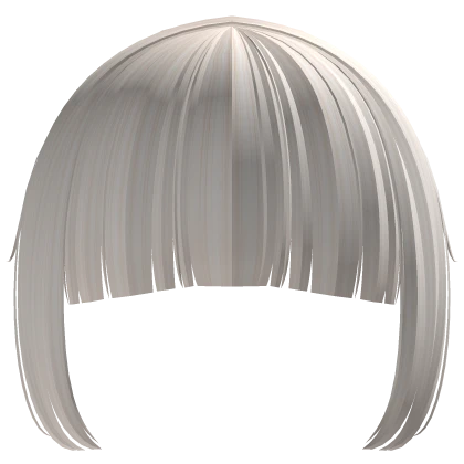 ୨୧: kawaii angelic doll bangs in blonde