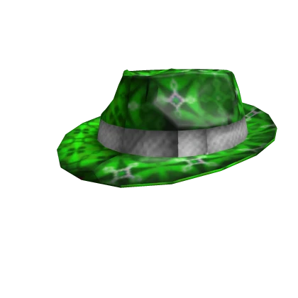 Green Festive Time Fedora