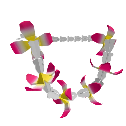 Thai Songkran flower necklece (1.0)