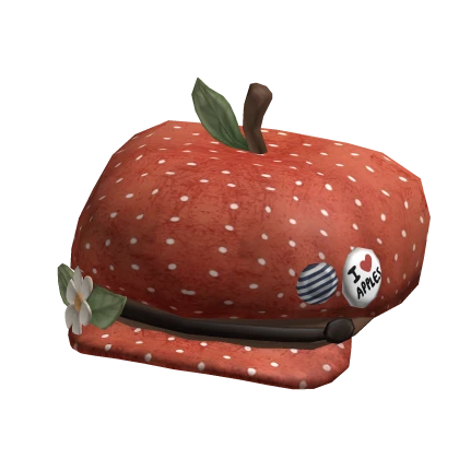 igari twee retro red apple beret cap