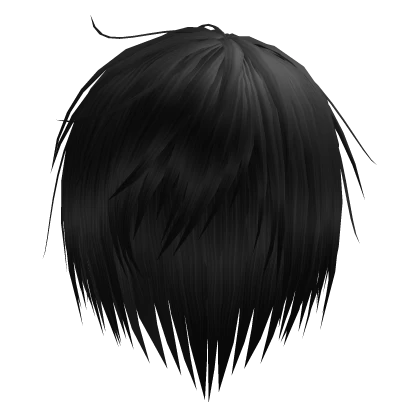 Grey Vkei Messy Punk Emo Hair
