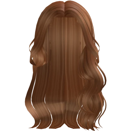 Ginger Long Glamorous Wavy Hair
