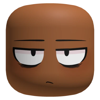 Sleep Deprived Face - Dark Orange