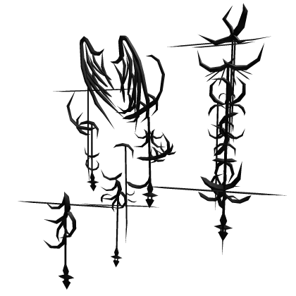 Gothic Emo Grunge Dark Black Y2k Aura