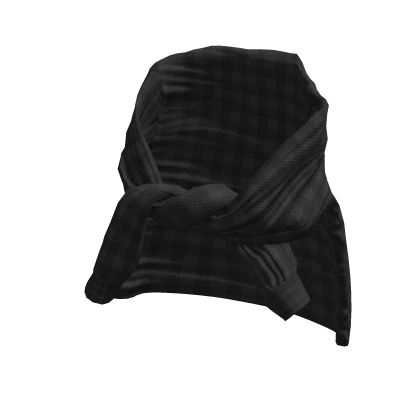 Waist Tied Shirt Black