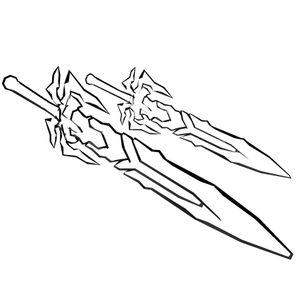 Dual White Demon Void Sword