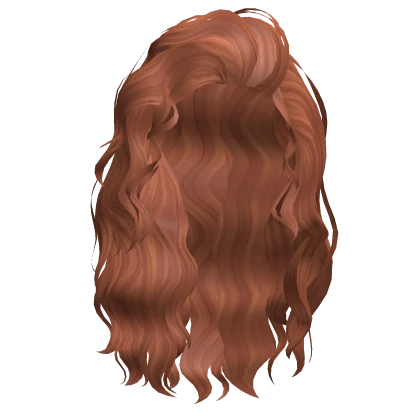 Ginger Wavy Summer Baddie Sidepart