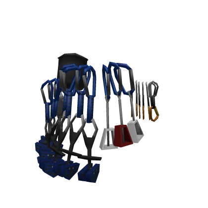 Trad Rack For Climbing Harness