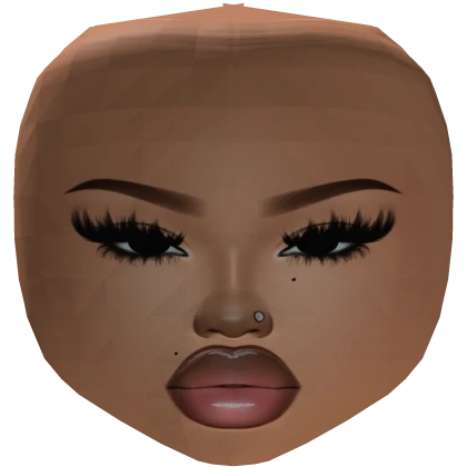 Tea Baddie Latina Mesh Makeup Gloss lips lashes