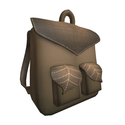 Tan Leaf Backpack