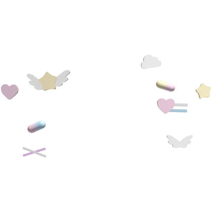 pastel hairclips 