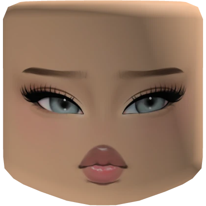 Arctic cold pouty makeup
