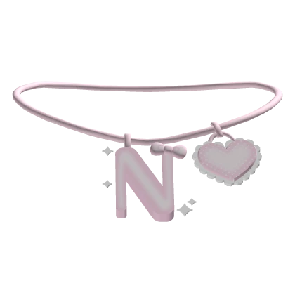 N Initial Necklace