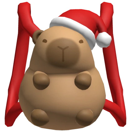 capybara christmas backpack 3.0