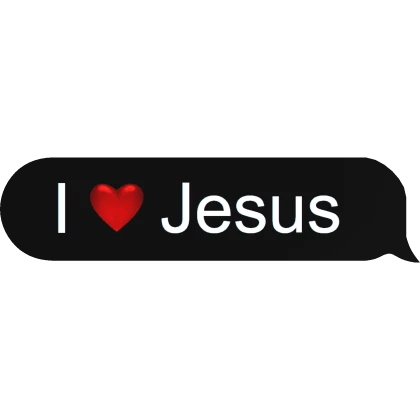 I heart Jesus