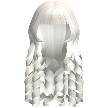 Gorgeous Dreamy Kawaii Curls in White