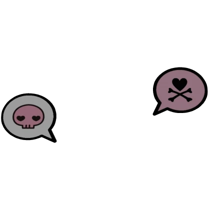 tokidoki chat bubbles