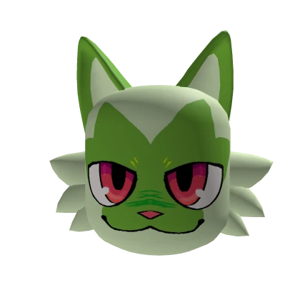Chill Grass Cat Face