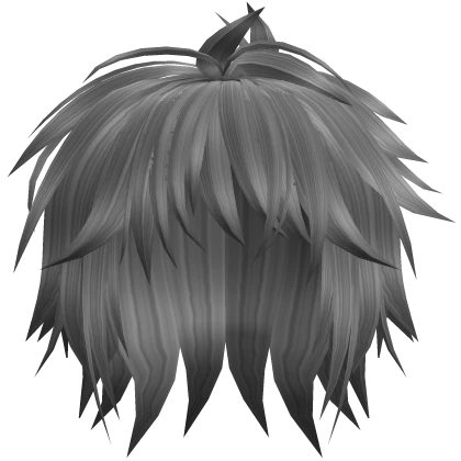 Gray Emo Scene Hair