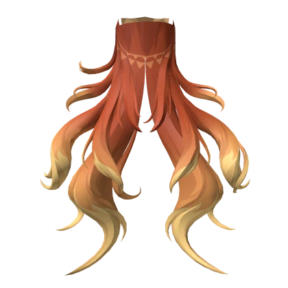 ♡ Mavuika Pyro Archon Chibi Doll Long Hair