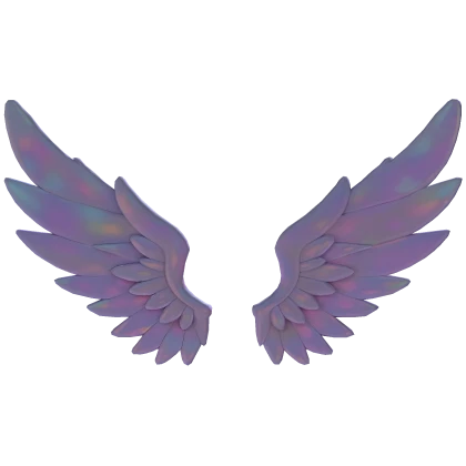 [🌈] Cute Holographic Angel Wings