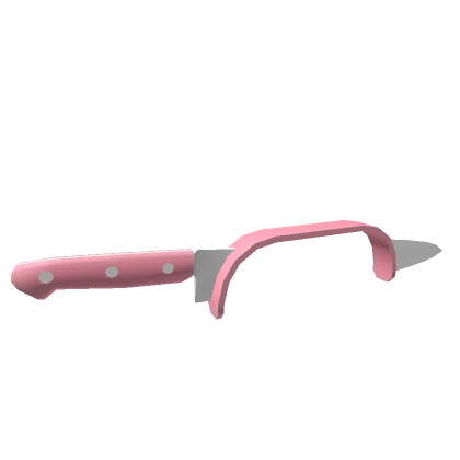 (Flipped) Pink Knife Headband Prop